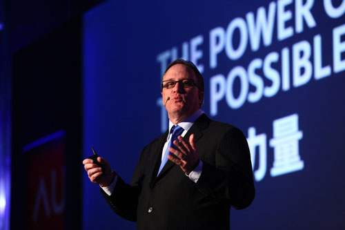 歐特克公司全球高級副總裁、亞太區總裁魏柏德